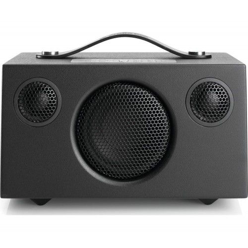 ADDON C3 (B)  BOCINA AMPLIFICADA 2X5W+15W, WIFI, BLUETOOTH, AUXILIAR, BATERIA RECARGABLE 15H  BLACK