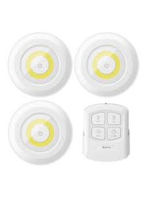 GPCT2695 LUCES DE GABINETE DE 3 PIEZAS CON CONTROL REMOTO