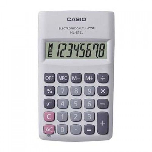 HL-815L WE CALCULADORA DE BOLSILLO 8 DIGITOS GRAN PANTALLA