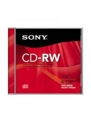 CDQ80SS  SONY CD-R SLIM CASE