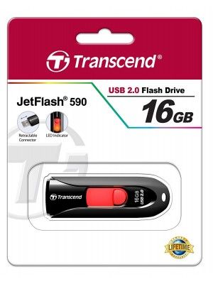 TS16GJF590K MEMORIA USB 16GB JETFLASH 590