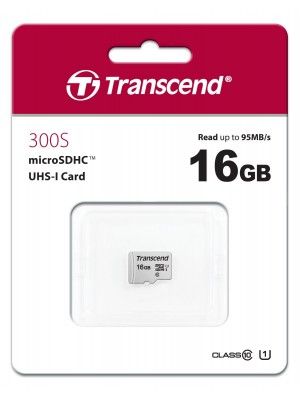 TS16GUSD300S 16GB UHS-I U1 microSD w/o Adapter