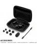 NISMO JR AUDIFONOS IN-EAR GAMING CON MICROFONO (NEGRO) ADV
