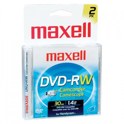 DVD-RW DVD REGRABABLE 30MIN 1.4GB