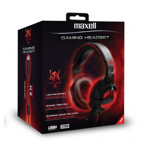 CA-H-MIC-1200 AUDIFONO DE DIADEMA C/MIC , CON VIBRACION PARA JUEGOS