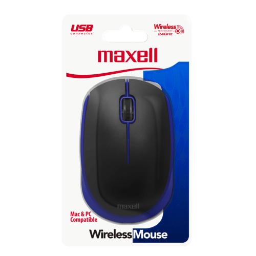 MOWL-100 MOUSE INALAMBRICO 2.4GHZ AZUL