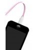 CB-FLOW MICRO USB TO US FLOW LIGHT CABLE-3FT ROSADO/BLANCO