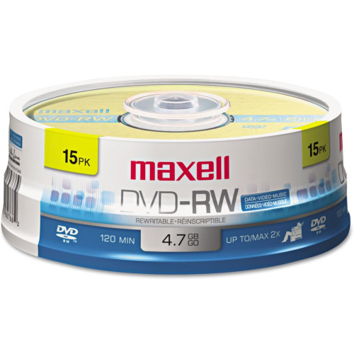 DVD-R 15 PACK SPINDLE maxell
